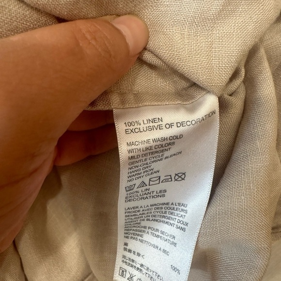 Tommy Bahama 100% Linen Embroidered Tunic Dress XXS - Picture 2 of 6